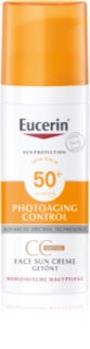 Eucerin Sun Photoaging Control CC cream protetor solar SPF 50+