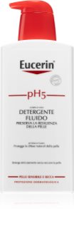 Eucerin pH5 fluido suave de limpeza para peles secas e sensíveis