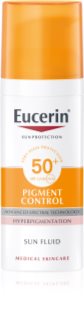 Eucerin Sun Pigment Control защитная сыворотка против гиперпигментации кожи SPF 50+