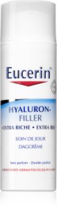 Eucerin Hyaluron-Filler creme de dia antirrugas para pele seca a muito seca