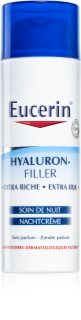Eucerin Hyaluron-Filler creme de noite antirrugas para pele seca a muito seca
