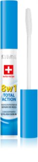 Eveline Cosmetics Total Action ορός για βλεφαρίδες 8 σε 1