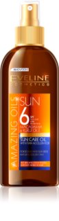 Eveline Cosmetics Sun Care óleo bronzeador em cápsulas  SPF 6