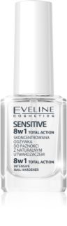 Eveline Cosmetics Total Action σκληρυντικό βερνίκι νυχιών 8 σε 1