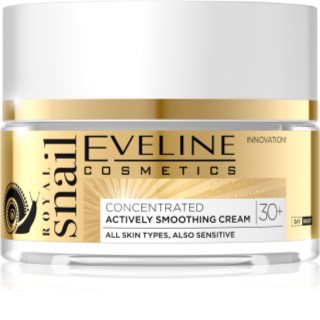 Eveline Cosmetics Royal Snail gladmakende dag- en nachtcrème 30+
