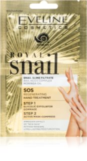 Eveline Cosmetics Royal Snail hydratačná maska na ruky s extraktom zo slimáka