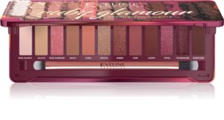 Eveline Cosmetics Ruby Glamour paletka očních stínů