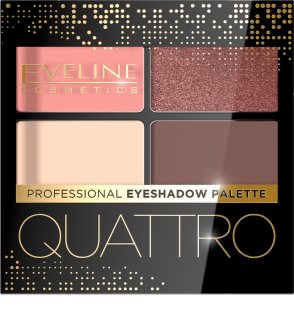 Eveline Cosmetics Quattro paletka očních stínů