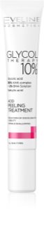 Eveline Cosmetics Glycol Therapy aktívny peeling pre jemnú a vyhladenú pleť s kyselinami