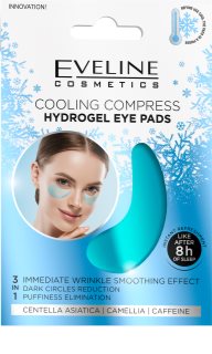 Eveline Cosmetics Hydra Expert hidrogél maszk a szem körül hűsítő hatással