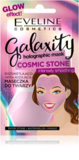 Eveline Cosmetics Galaxity Holographic maska za hidrataciju i posvjetljivanje za mladu kožu lica