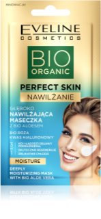 Eveline Cosmetics Perfect Skin Bio Aloe Lindrande och återfuktande mask Med aloe vera