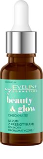 Eveline Cosmetics Beauty & Glow Checkmate! матиращ серум за стягане на разширени пори с пребиотици