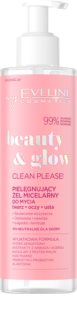 Eveline Cosmetics Beauty & Glow Clean Please! gel limpiador micelar