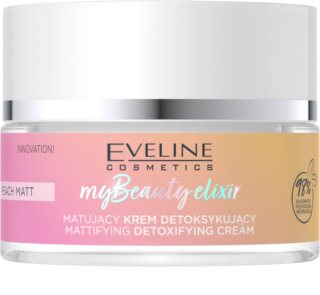 Eveline Cosmetics My Beauty Elixir Peach Matt creme desintoxicante com efeito matificante