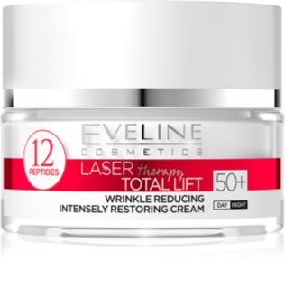 Eveline Cosmetics Laser Therapy Total Lift crème jour et nuit anti-rides 50+