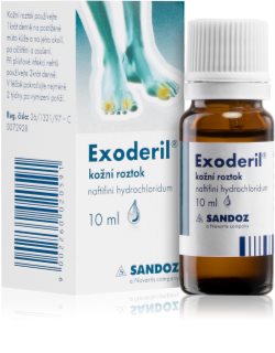 Exoderil Exoderil 10 mg/ml  DRM SOL kožní roztok