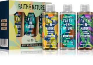 Faith In Nature Body Wash Travel Set utazási készlet (zuhanyba)