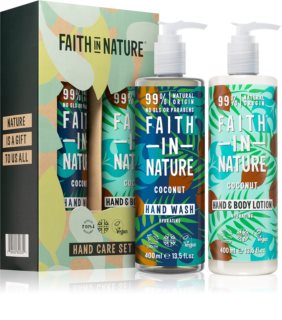 Faith In Nature Hand Care Gift Set lote de regalo (para manos)