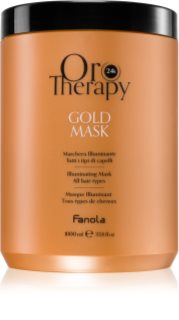 Fanola Oro Therapy Gold Mask mascarilla para cabello con oro de 24 quilates 1000 ml