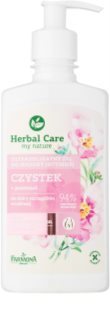 Farmona Herbal Care Cistus gel suave para higiene íntima para pele sensível