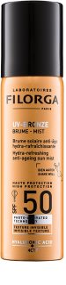 Filorga UV-Bronze защитна хидратираща и освежаваща мъгла против признаци на стареене SPF 50