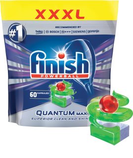 Finish Quantum Max Apple & Lime pastillas para el lavavajillas