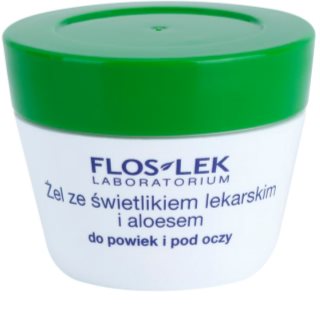 FlosLek Laboratorium Eye Care Gel für den Augenbereich mit Gemeinem Augentrost und Aloe Vera