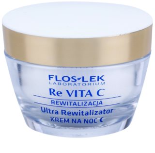 FlosLek Laboratorium Re Vita C 40+ crème de nuit revitalisante intense