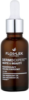 FlosLek Pharma DermoExpert Acid Peel cuidado noturno iluminador anti-manchas de pigmentação