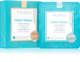 FOREO UFO™ Matte Maniac Cleansing Mask with Activated Charcoal for a Matte Look