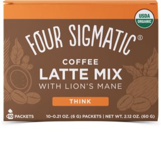 Four Sigmatic Think Coffee Latte Mix with Lion's Mane adaptogenní káva instantní