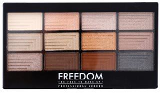 Freedom Pro 12 Le Fabuleux Lidschatten-Palette mit einem  Applikator