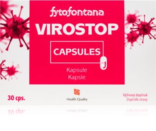 Fytofontana ViroStop kapsle suplement diety  na prawidłowe funkcjonowanie układu oddechowego