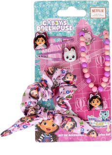 Trousse De Voyage Gabby's Dollhouse - Violette - Avec Brosse, Gobelet Et Serviette - Neuve