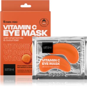 Gabriella Salvete Eye Mask Vitamin C Augenmaske für hydratisierte und strahlende Haut 5 St.