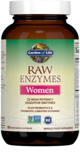 Garden of Life RAW Enzymes Women Digestive Health