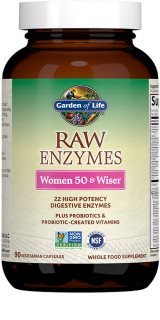 Garden of Life RAW Enzymes Women 50 & Wiser