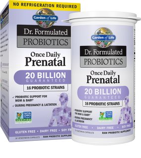 Garden of Life Dr. Formulated Probiotics Prenatal probiotika pro ženy těhotné, kojící nebo plánující těhotenství