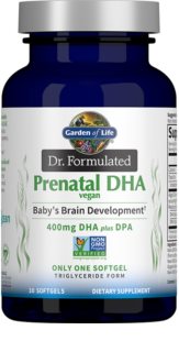 Garden of Life Dr. Formulated Prenatal DHA Vegan doplněk stravy  vegan