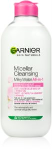 Garnier Skin Naturals мицеллярная вода, содержащая увлажняющее молоко для сухой и чувствительной кожи