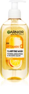 Garnier Skin Naturals Vitamin C Clarifying Wash gel nettoyant illuminateur visage