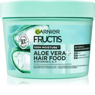 Garnier Fructis Aloe Vera Hair Food Hydratisierende Maske Für normales bis trockenes Haar 400 ml