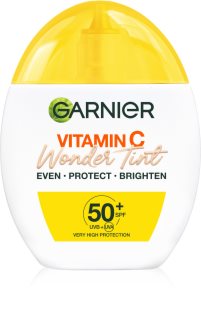 Garnier Vitamin C Wonder Tint lahki tonirani fluid SPF 50+
