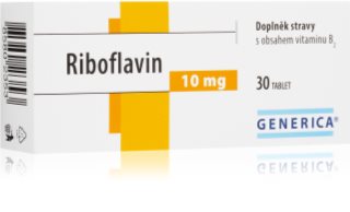 Generica Riboflavin výživový doplnok