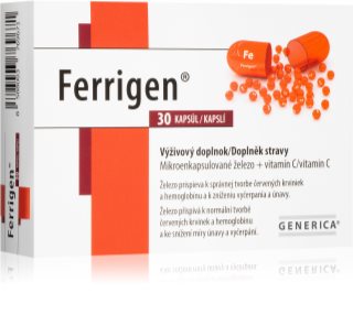 Generica Ferrigen suplement diety  do wsparcia procesów krwiotwórczych