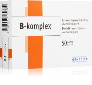 Generica B-komplex tobolky komplex vitamínu B