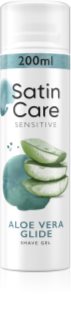 Gillette Satin Care gel za britje za ženske Aloe Vera 200 ml