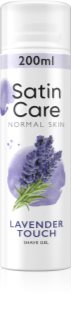 Gillette Satin Care Pure & Delicate gel na holení pro ženy