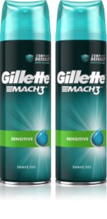 Gillette Mach3 Sensitive Rakgel med lugnande effekter för män